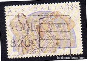 Sellos: Australia. Navidad 1991. YT-1228. Usado